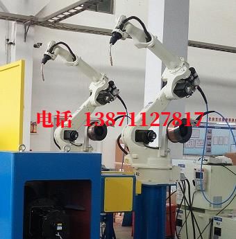 乌拉特中弧焊机器人工作站